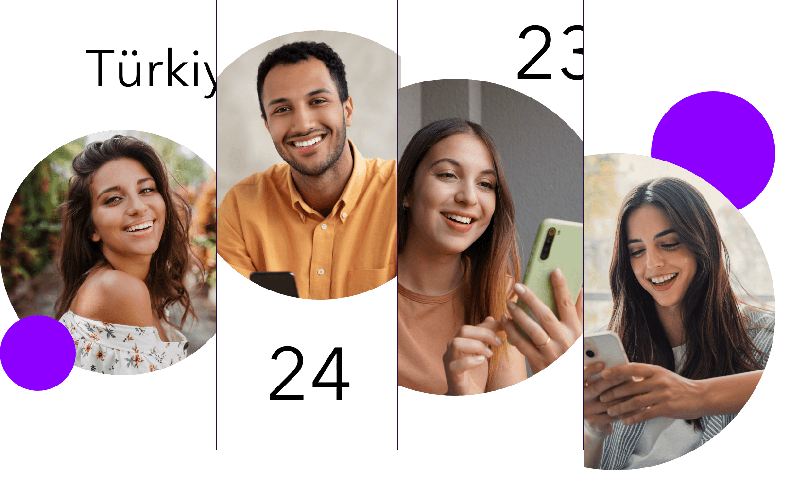 Real people from around the world connecting through Omegle-chat video chat